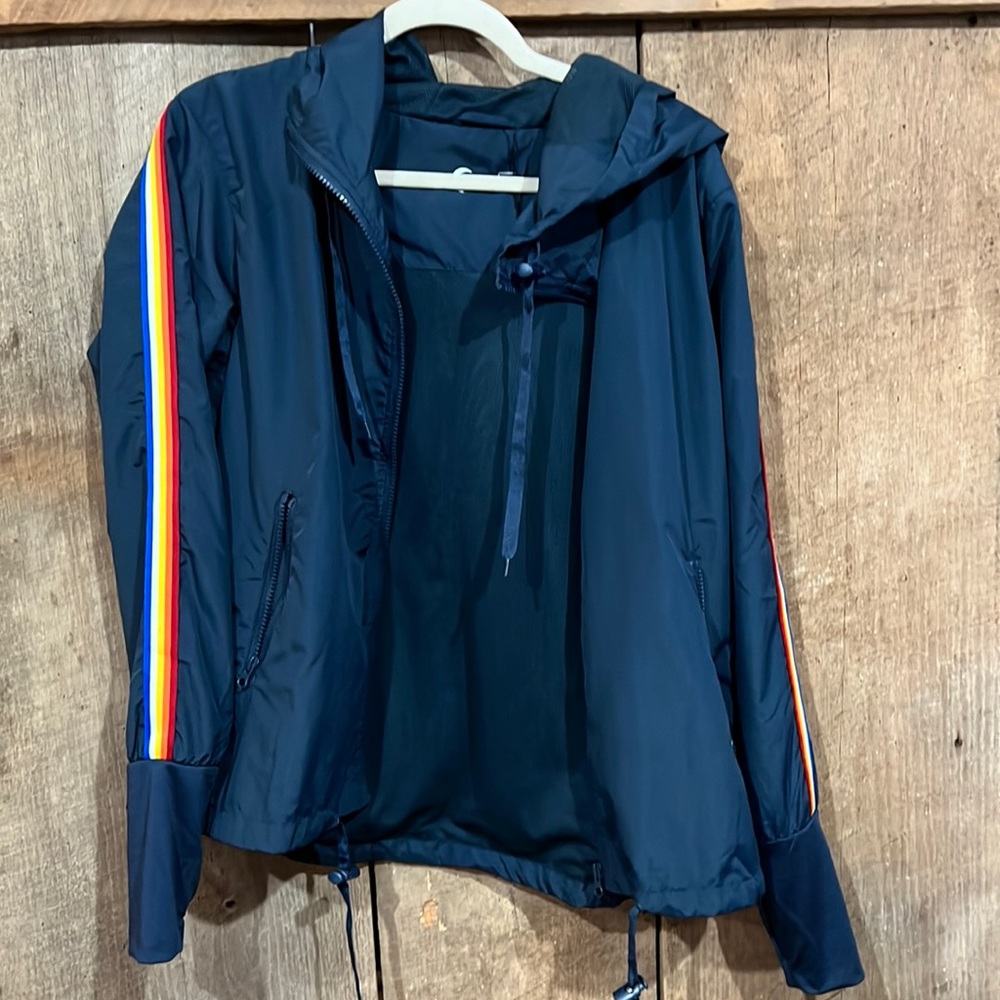 Zyia Bomber Jacket Medium Navy like new
